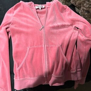juicy couture zip up sweatshirt